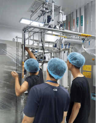 古安泰工業內窺鏡應用于某制藥廠